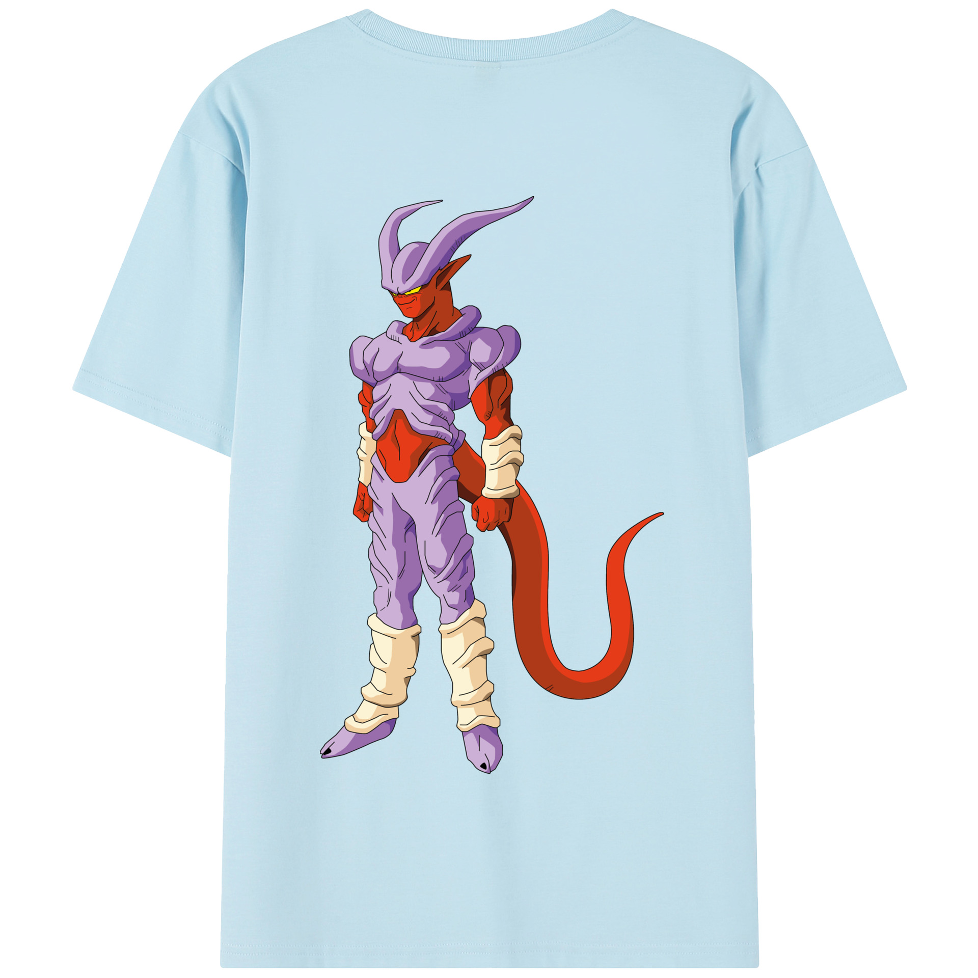 （画像用） ドラゴンボール ジャネンバ DRAGON BALL Janemba 綿100％半袖Tシャツ（背面プリント）